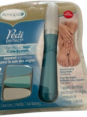 Amope Pedi Perfect Electronic Nail Care System - Teal